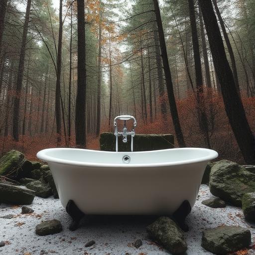 Vildmarksbad: nyd et afslappende bad i naturen